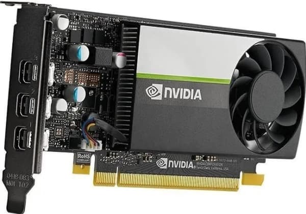 NVIDIA RTX A400 - Grafikkort - RTX A400 - 4 GB GDDR6 - PCIe 4.0 x8 - 4 x Mini DisplayPort