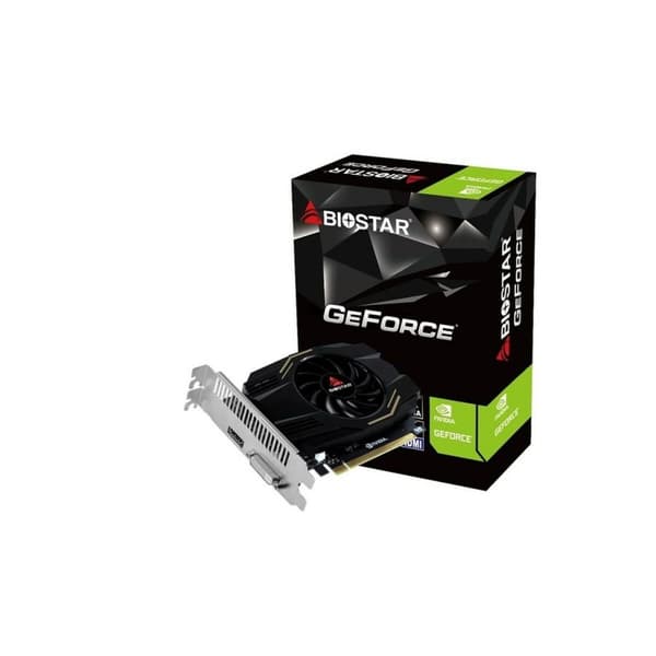 Grafikkort Biostar VN1034TB46 NVIDIA GeForce GT 1030 4 GB GDDR4 Svart