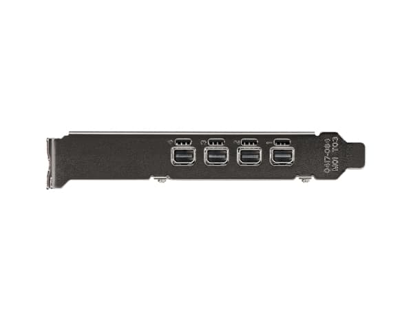 NVIDIA T1000 - Grafikkort - T1000 - 4 GB GDDR6 - PCIe 3.0 x16 lavprofil - 4 x Mini DisplayPort