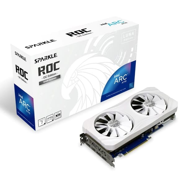 Grafikkort Sparkle 1A1-S00413400G Intel ARC A770 ROC LUNA 16 GB GDDR6