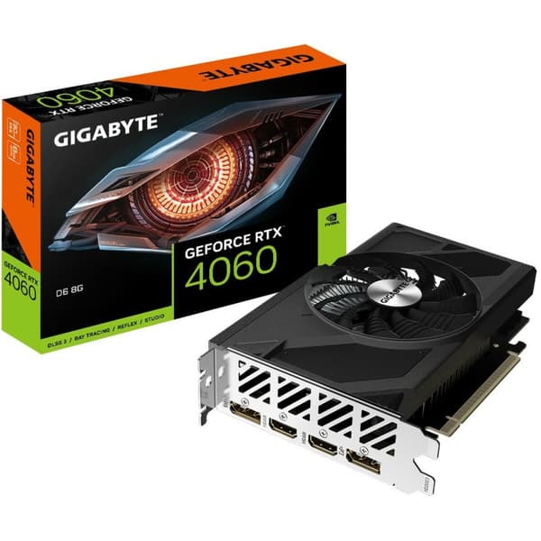 Grafikkort Gigabyte RTX 4060 D6 Geforce RTX 4060 8 GB GDDR6