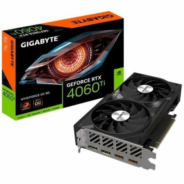 Grafikkort Gigabyte GV-N406TWF2OC-8GD 8 GB GDDR6 Geforce RTX 4060 Ti
