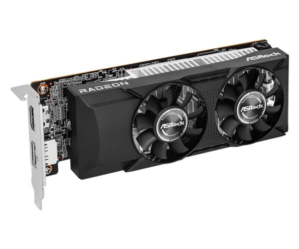 Asrock RX550 LP 4G, Radeon RX 550, 4 GB, GDDR5, 128 bit, 5120 x 2880 piksler, PCI Express x8 3.0