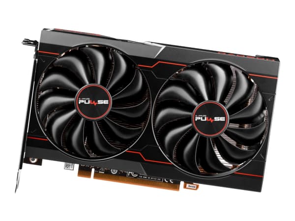 Sapphire Pulse Radeon RX 6500 XT OC - Grafikkort - Radeon RX 6500 XT - 8 GB GDDR6 - PCIe 4.0 x4 - HDMI, DisplayPort Sort