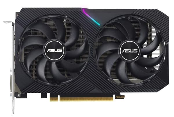 Grafikkort Nvidia Geforce rtx 3050 (8 gb, gddr6, 128 bit, PCie 4.0 16x, dual slot fansink, 1xdvi-d, 1xhdmi), Asus