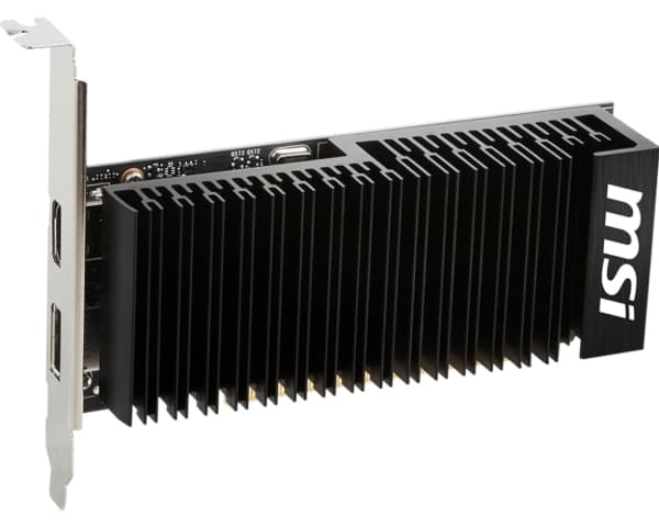 MSI GeForce GT 1030 4GHD4 LP OC - Grafikkort - GF GT 1030 - 4 GB DDR4 - PCI Express 3.0 x16 (x4-läge) låg profil - DisplayPort, HDMI - fläktlös