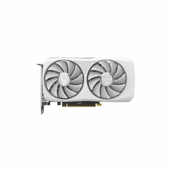Grafikkort Zotac ZT-D40600Q-10M Geforce RTX 4060 8 GB GDDR6 Hvid