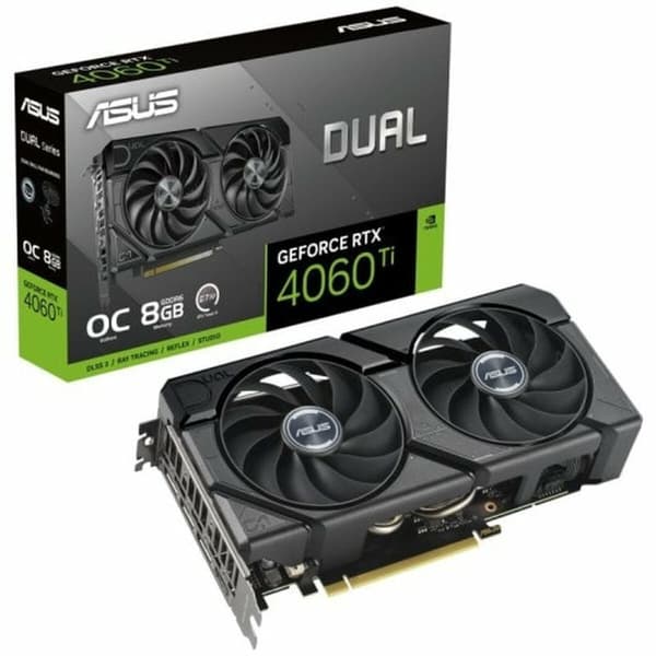 Grafiikkakortti Asus 90YV0J49-M0NA00 Geforce RTX 4060 Ti 8 GB GDDR6