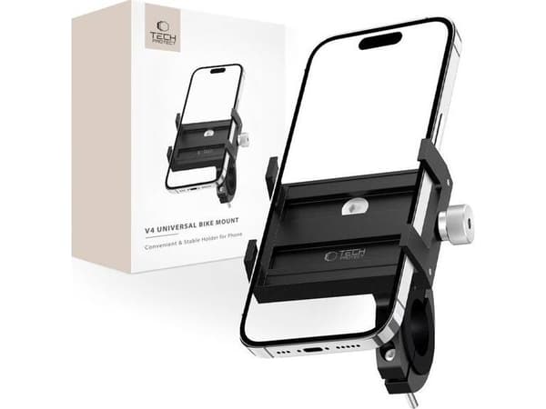 Tech-Protect TECH-PROTECT V4 UNIVERSAL BIKE MOUNT BLACK