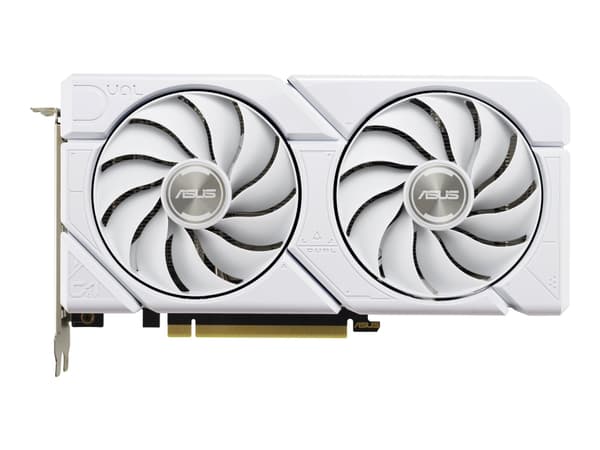 ASUS DUAL GeForce RTX 4060 EVO 8GB - OC Edition - grafikkort - GeForce RTX 4060 - 8 GB GDDR6 - PCIe 4.0 - 3 x DisplayPort, HDMI - vit