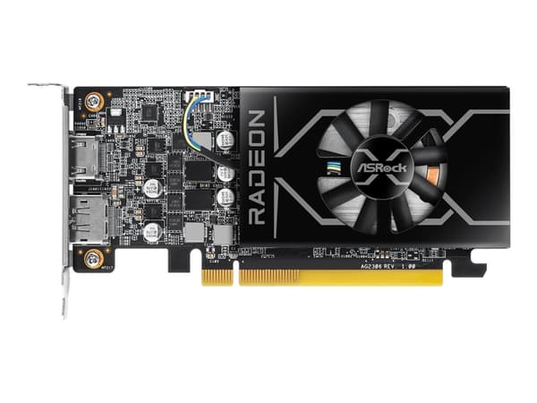 ASRock ASROCK RX 6400 LP 4GB grafikkort for detaljhandel