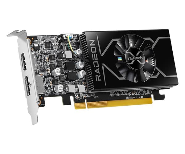 Kort graf. ASROCK RX 6400 LP 4GB