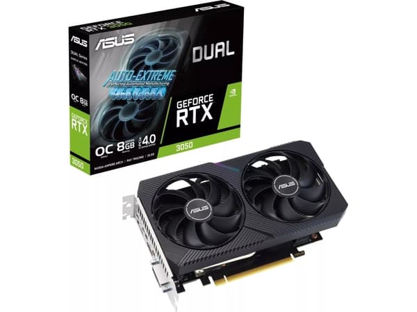 VGA PCIE16 RTX3050 8GB GDDR6 DUAL-RTX3050-O8G-V2 ASUS