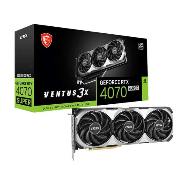 Grafiikkakortti MSI VGAMISNVDM216 RTX 4070 SUPER 12 GB GDDR6X