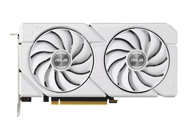 ASUS DUAL RTX 4060 TI OC 8GB EVO HVIT Hvit