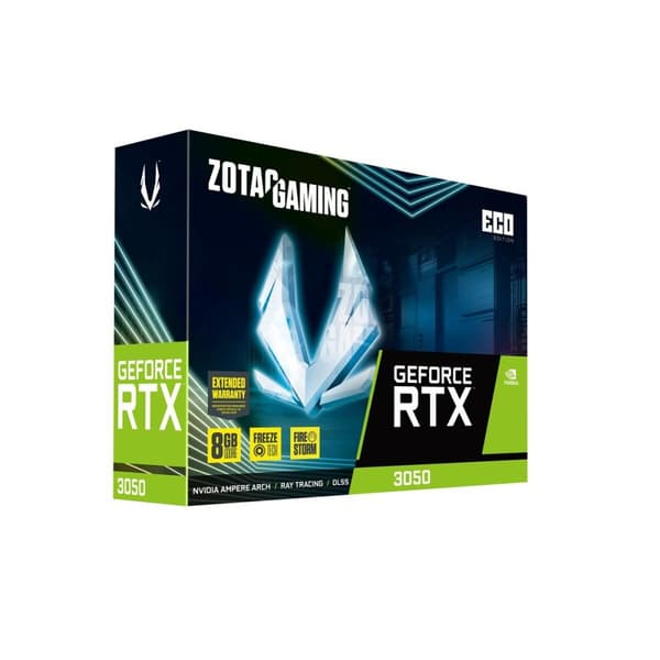 Grafikkort Zotac ZT-A30500K-10M Nvidia GeForce RTX 3050 GDDR6
