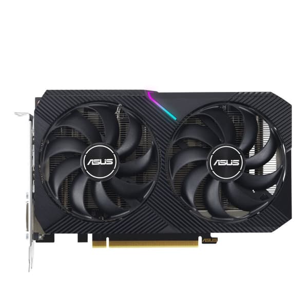 Grafikkort Asus 90YV0GH6-M0NA00 Nvidia GeForce RTX 3050 8 GB GDDR6 Svart
