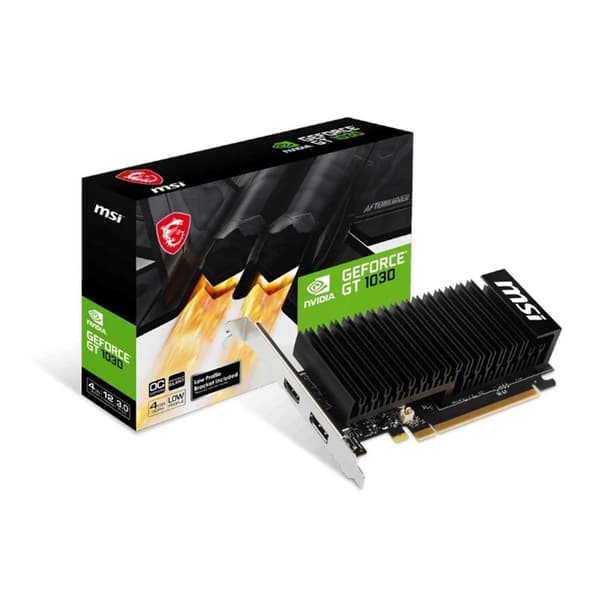 Msi Gt 1030 Oc 4gb Ddr4 Grafikkort