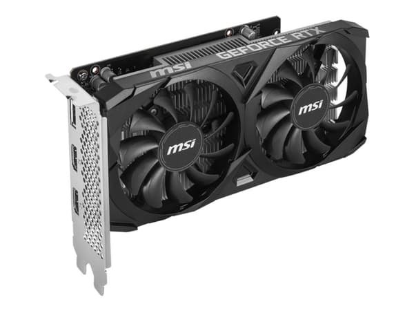 MSI GeForce RTX 3050 VENTUS 2X 6G OC - Grafikkort - GF RTX 3050 - 6 GB GDDR6 - PCIe 4.0 x16 - 2 x HDMI, DisplayPort