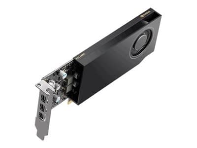 NVIDIA RTX A1000 - Grafikkort - RTX A1000 - 8 GB GDDR6 - PCIe 4.0 x8 - 4 x Mini DisplayPort Sort
