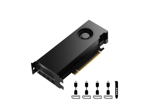 Skjermkort Quadro RTX 4000 PNY SFF ADA Power Limited 20GB GDDR6 (liten boks)