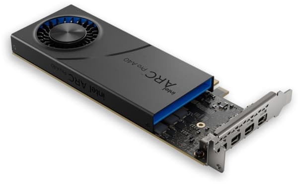 Intel Arc Pro A40 - Grafikkort - Arc Pro A40 - 6 GB GDDR6 - PCIe 4.0 x16 - 2 x DisplayPort, 2 x HDMI - løsvekt