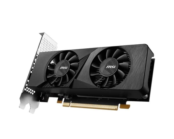 MSI GEFORCE RTX 3050 LP 6G OC -näytönohjain, NVIDIA 6 Gt GDDR6