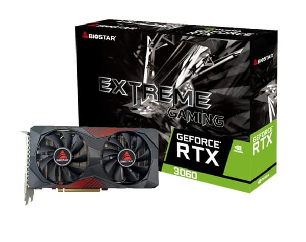 Grafikkort BIOSTAR RTX 3060 12GB