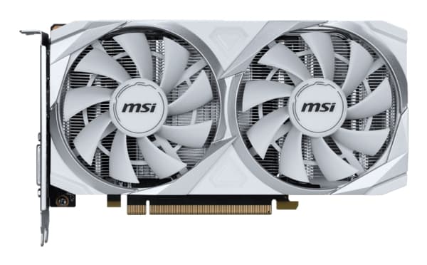 MSI VENTUS RTX 3050 2X XS WHITE 8G OC, GeForce RTX 3050, 8 GB, GDDR6, 128 bit, 7680 x 4320 pixlar, PCI Express x8 4.0
