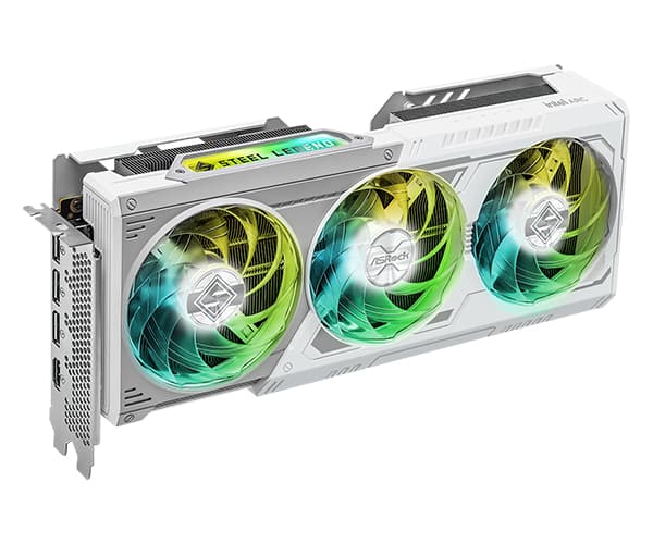 ASRock Steel Legend Intel Arc B580 12GB OC - OC Edition - grafikkort - Arc B580 - 12 GB GDDR6 - PCIe 4.0 x8 - 3 x DisplayPort, HDMI