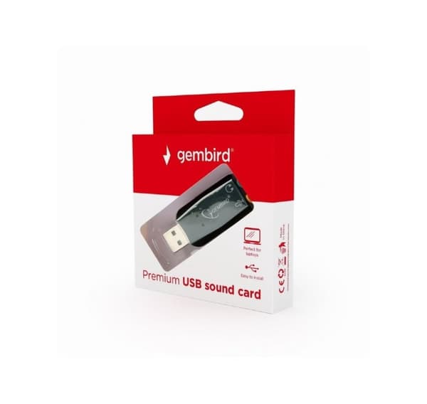 Ljudkort usb ext. Virtus/plus sc-usb2.0-01, Gembird