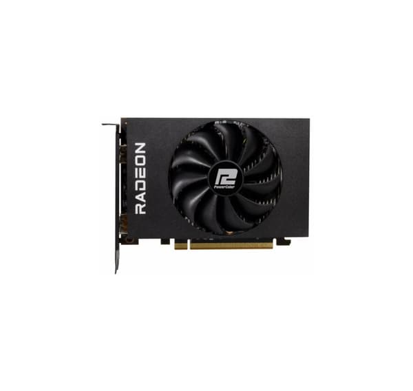 Grafikkort, Radeon RX 6400 ITX 4GB GDDR6 64bit, PowerColor