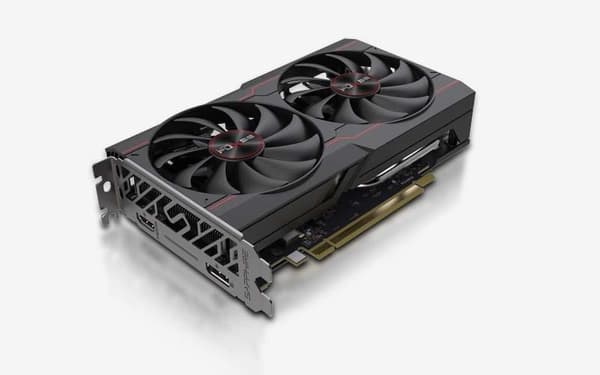 Graphics Card SAPPHIRE AMD Radeon RX 6500 XT (8 GB, GDDR6, PCIE 4.0 4x, Dual Slot Fansink, 1xHDMI, 1xDisplayPort, 11314-08-20G)