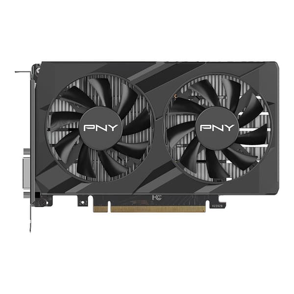 näytönohjain PNY GEFORCE RTX 3050 6GB VERTO Dual Fan musta