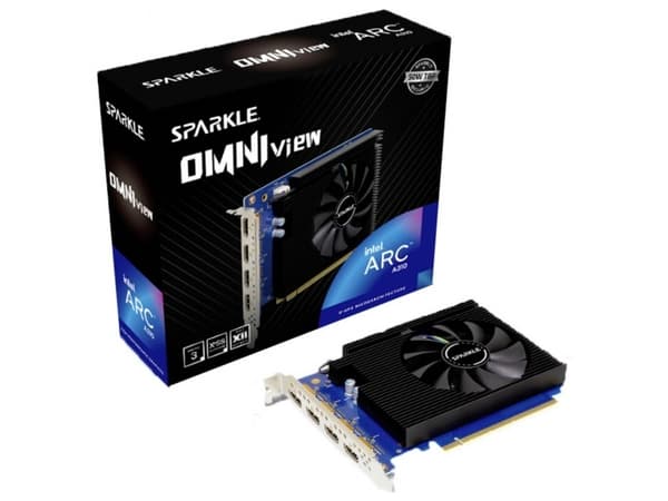 Näytönohjain A310 4GB Sparkle Intel Arc Omni View GDDR6 1 tuuletin