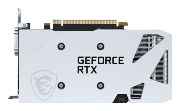 MSI GeForce RTX 3050 VENTUS 2X XS 8G OC - Grafikkort - GF RTX 3050 - 8 GB GDDR6 - PCIe - HDMI, DisplayPort, DVI - hvit