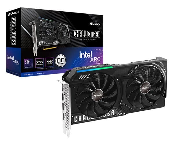 grafikkort Asrock Intel ARC B570 CL 10GO