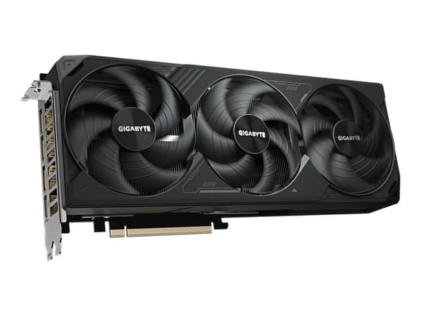 Gigabyte GeForce RTX 5080 WINDFORCE OC SFF 16G - Grafikkort - GeForce RTX 5080 - 16 GB GDDR7 - PCI Express 5.0 - 3 x DisplayPort, HDMI Sort