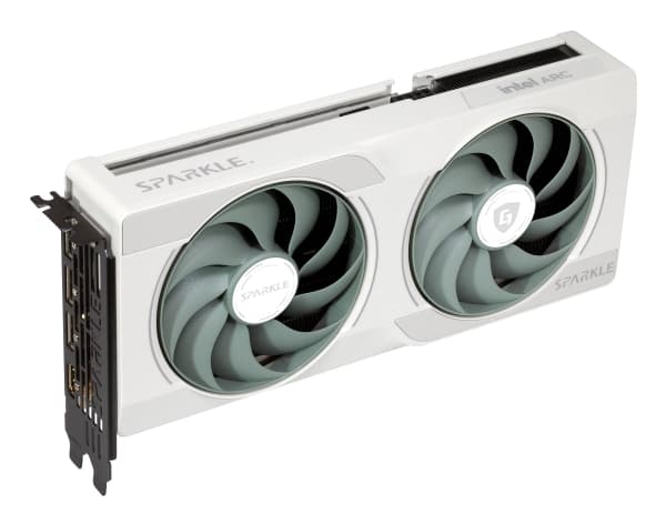 Sparkle Technology Arc B570 Guardian Luna OC 10GB, Arc B570, 10 GB, GDDR6, 160 bit, 7680 x 4320 piksler, PCI Express x8 4.0
