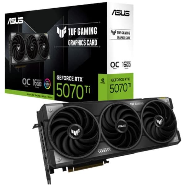 Grafikkort - ASUS - TUF-RTX5070TI-O16G-GAMING Grå