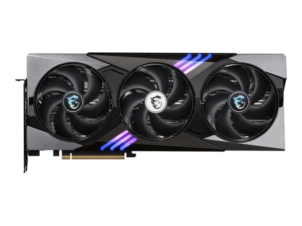 MSI GeForce RTX 5080 16G GAMING TRIO OC - Grafikkort - GeForce RTX 5080 - 16 GB GDDR7 - PCI Express 5.0 - 3 x DisplayPort, HDMI Sort