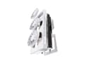 Miniatyrbild 5 av 5: XFX Radeon RX 9070 XT Quicksilver White Magnetic Air 16GB, Radeon RX 9070 XT, 16GB, GDDR6, 256 Bit, PCI Express 5.0, 3 fläkt(ar)