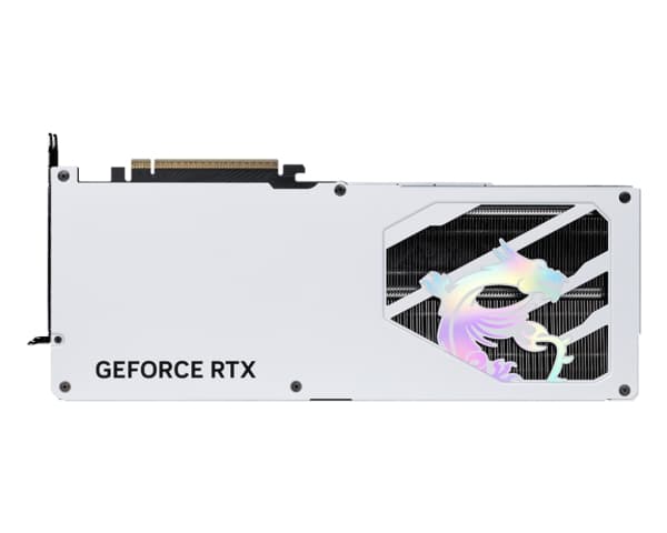 MSI GeForce RTX 5070 12G GAMING TRIO OC - Grafikkort - GeForce RTX 5070 - 12 GB GDDR7 - PCI Express 5.0 - 3 x DisplayPort, HDMI - vit