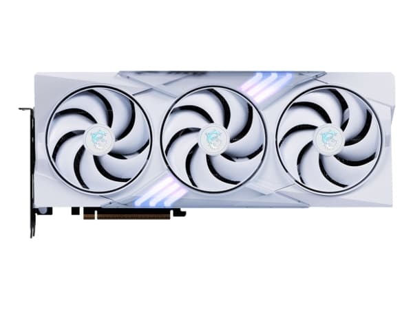 MSI GeForce RTX 5070 12G GAMING TRIO OC - Grafikkort - GeForce RTX 5070 - 12 GB GDDR7 - PCI Express 5.0 - 3 x DisplayPort, HDMI - vit