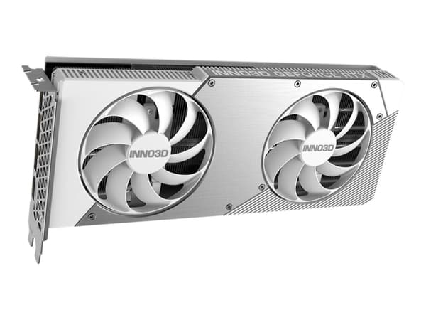 Inno3D GeForce RTX 5070 TWIN X2 OC WHITE - Grafikkort - GeForce RTX 5070 - 12 GB GDDR7 - PCI Express 5.0 - HDMI, 3 x DisplayPort - hvit Hvit