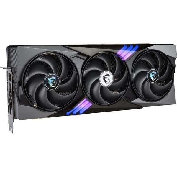 Grafikkort - MSI - GeForce RTX 5090 Gaming Trio OC - 32 GB - RGB - PCIe Gen 5 Svart