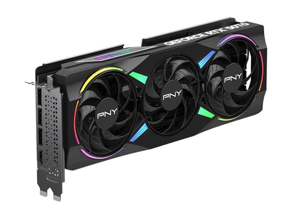 PNY GeForce RTX 5070 EPIC-X RGB OC, GeForce RTX 5070, 12 GB, GDDR7, 192 bit, 7680 x 4320 pixels, PCI Express x16 5.0