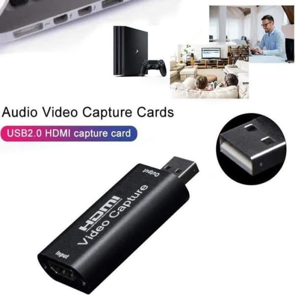 EMEBAY HDMI Videoinspelningskort för USB 1080p Kamera Registrator Videokamera ecb49d