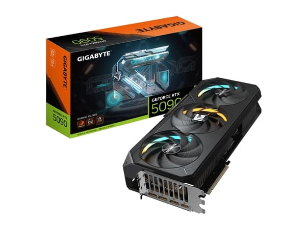 Gigabyte GeForce RTX 5090 GAMING OC 32G - Grafikkort - GeForce RTX 5090 - 32 GB GDDR7 - PCI Express 5.0 - 3 x DisplayPort, HDMI