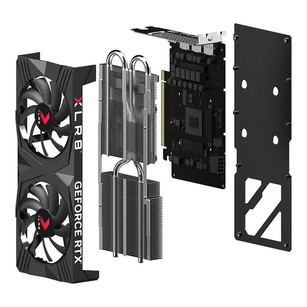 grafikkort PNY XLR8 RTX 4060 Ti 8GB VERTO OC DUAL